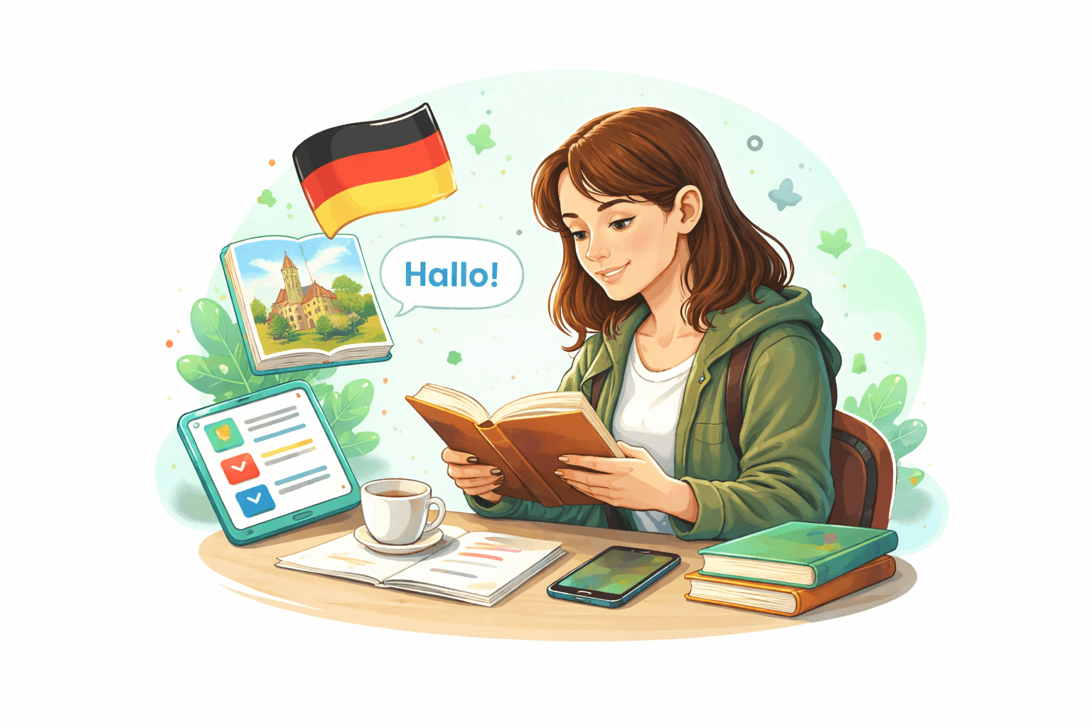 Learn German through stories
