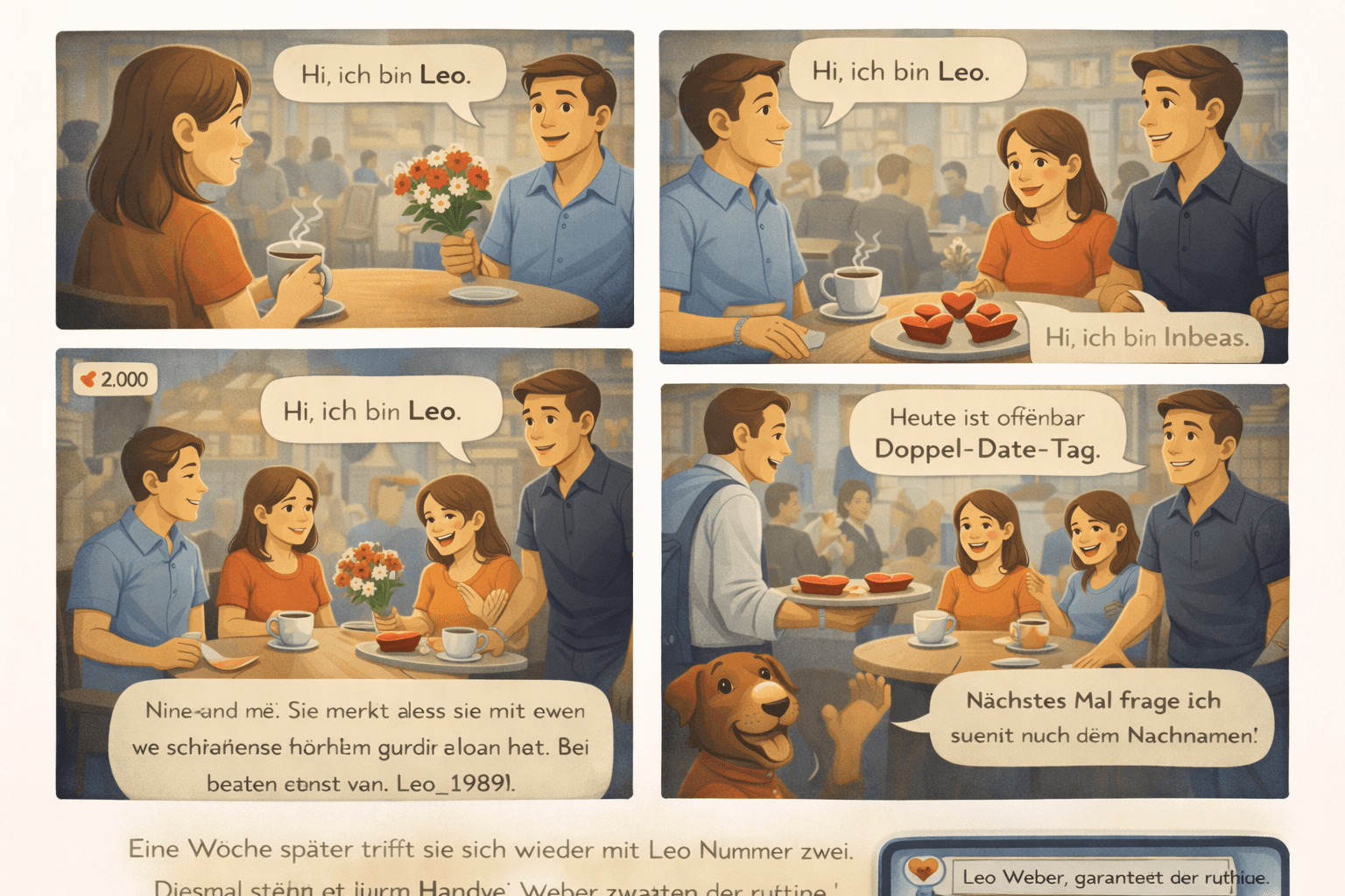 Ein Date mit falschem Namen