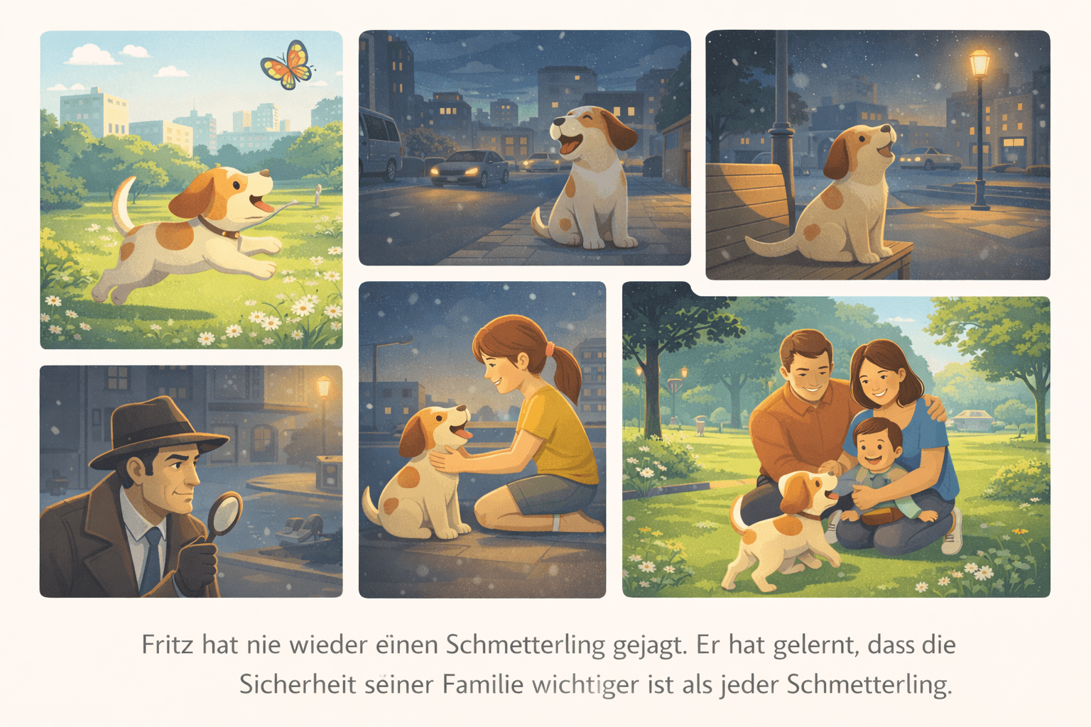 Fritz und der Schmetterling